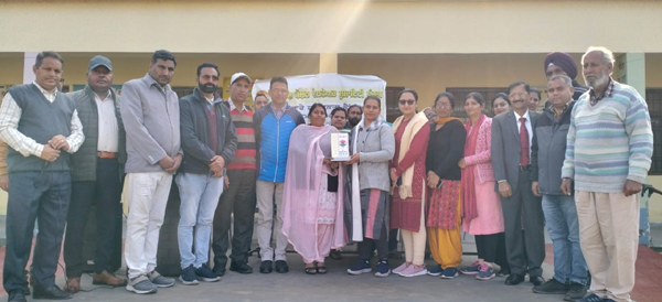 Today Adarsh Social Welfare Society Punjab organized an awareness seminar against drugs in Government High Smart School Dagham.